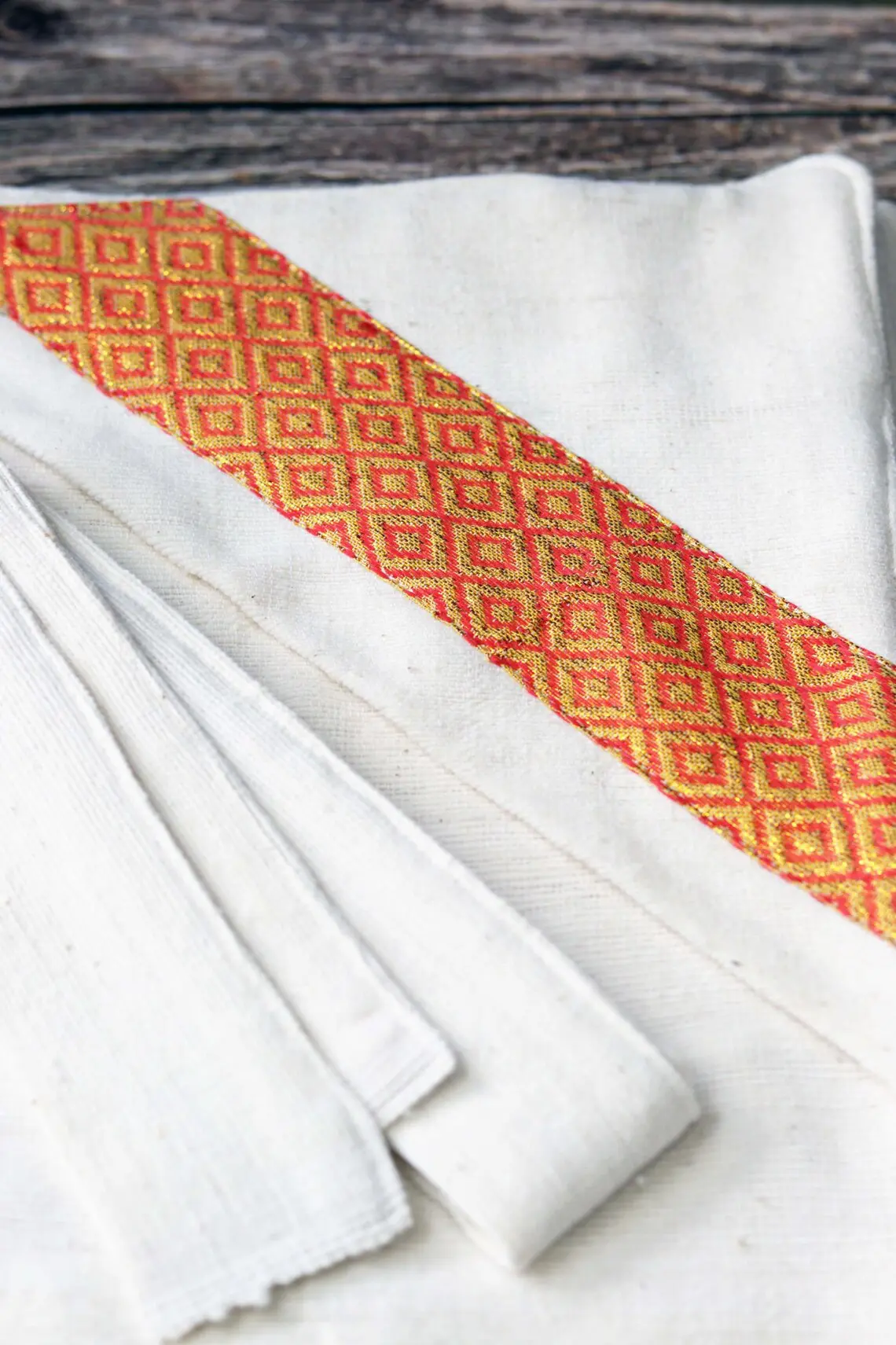 Fasilides(ፋሲለደስ) Hooded Baby Gabi Blanket with Tilet(ጥለት) - Image 4